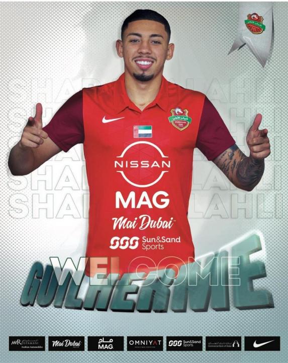 Foto 1 de 1 — Três meses após ser contratado, Guilherme Bala é negociado com clube dos Emirados Árabes
